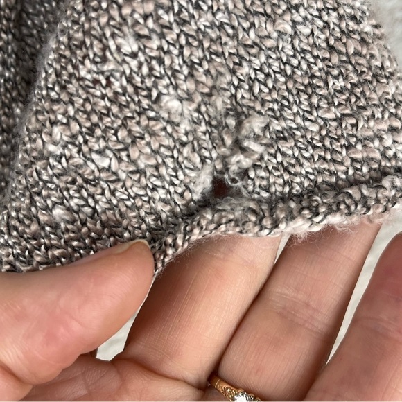 PETER NYGARD Cardigan 2X Tan Rolled Cap Sleeve Sweater Shawl Collar - Picture 6 of 16